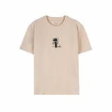  Áo T shirt họa tiết thêu ngực FSTS027 