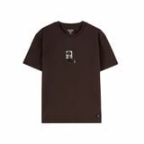  Áo T shirt họa tiết thêu ngực FSTS027 