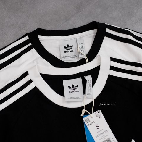 ÁO THUN ADIDAS 3 SỌC ADICOLOR MÀU ĐEN CHÍNH HÃNG - IA4845