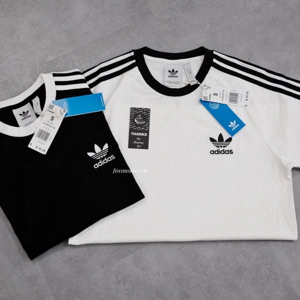  ÁO THUN ADIDAS 3 SỌC ADICOLOR MÀU TRẮNG CHÍNH HÃNG - IA4846 