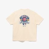  SALE - Áo Thun New Era UBS Kem | 14179189 Hàng Chính Hãng 