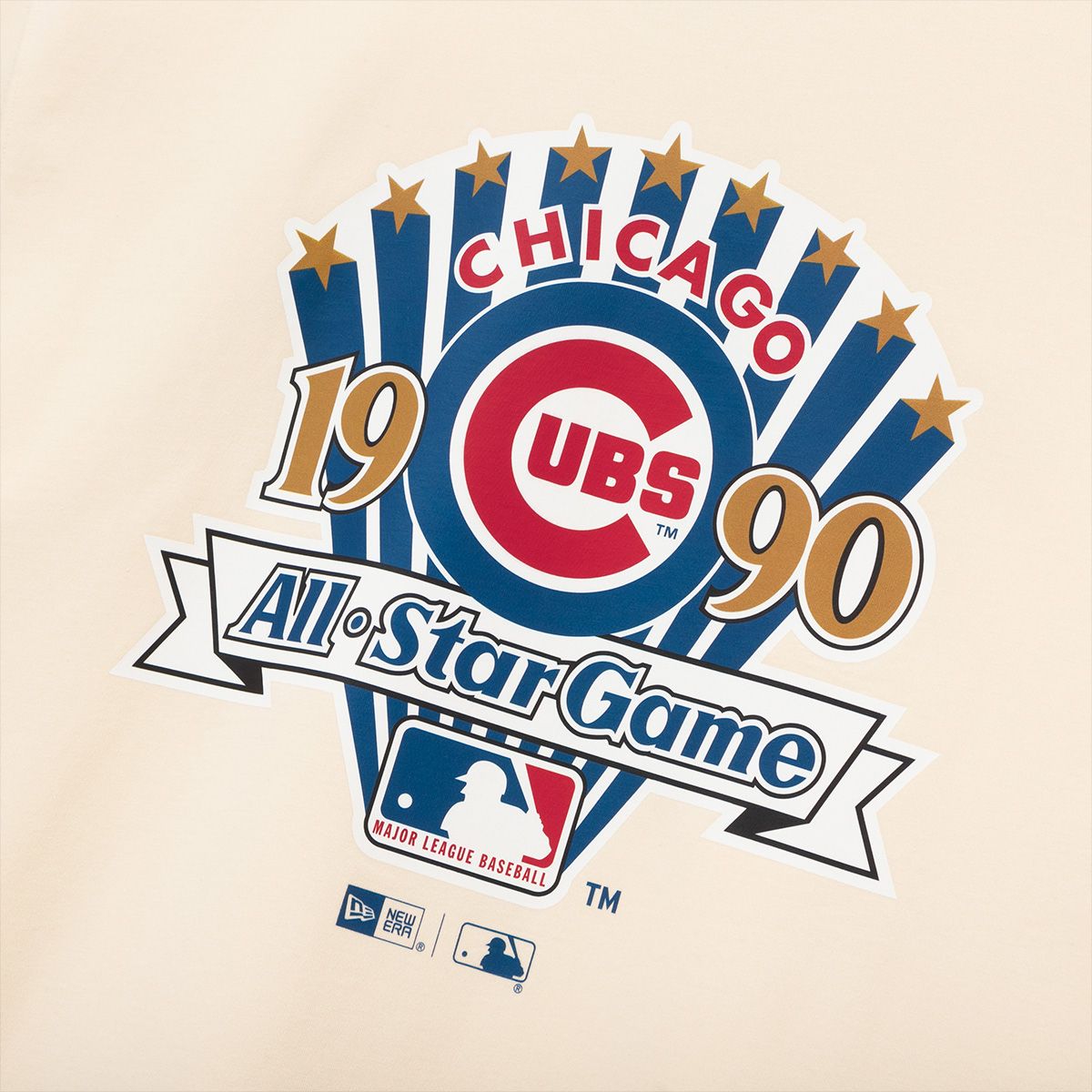  SALE - Áo Thun New Era UBS Kem | 14179189 Hàng Chính Hãng 