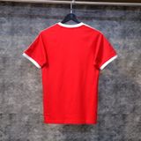  Áo Thun Adidas 3 Sọc Adicolor Màu Đỏ | H37756 Hàng Chính Hãng 