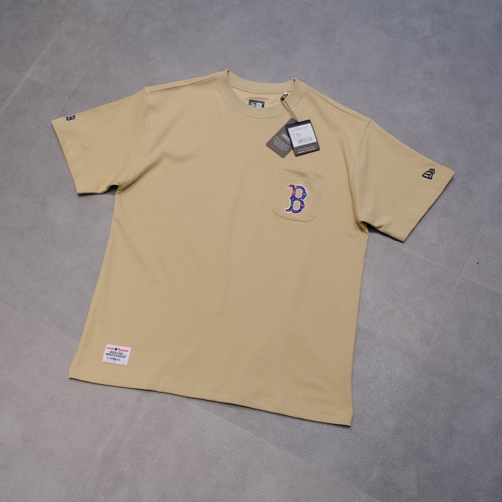  SALE - Áo Thun New Era B Paisley Nâu | 14112265 Hàng Chính Hãng 