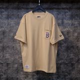  SALE - Áo Thun New Era B Paisley Nâu | 14112265 Hàng Chính Hãng 