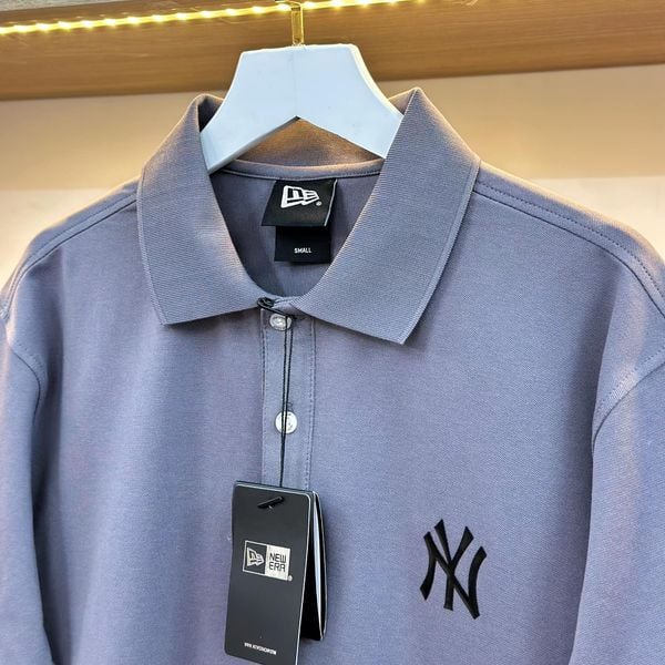  Áo Polo New Era x MLB New York Yankees Light Gray 13718756 
