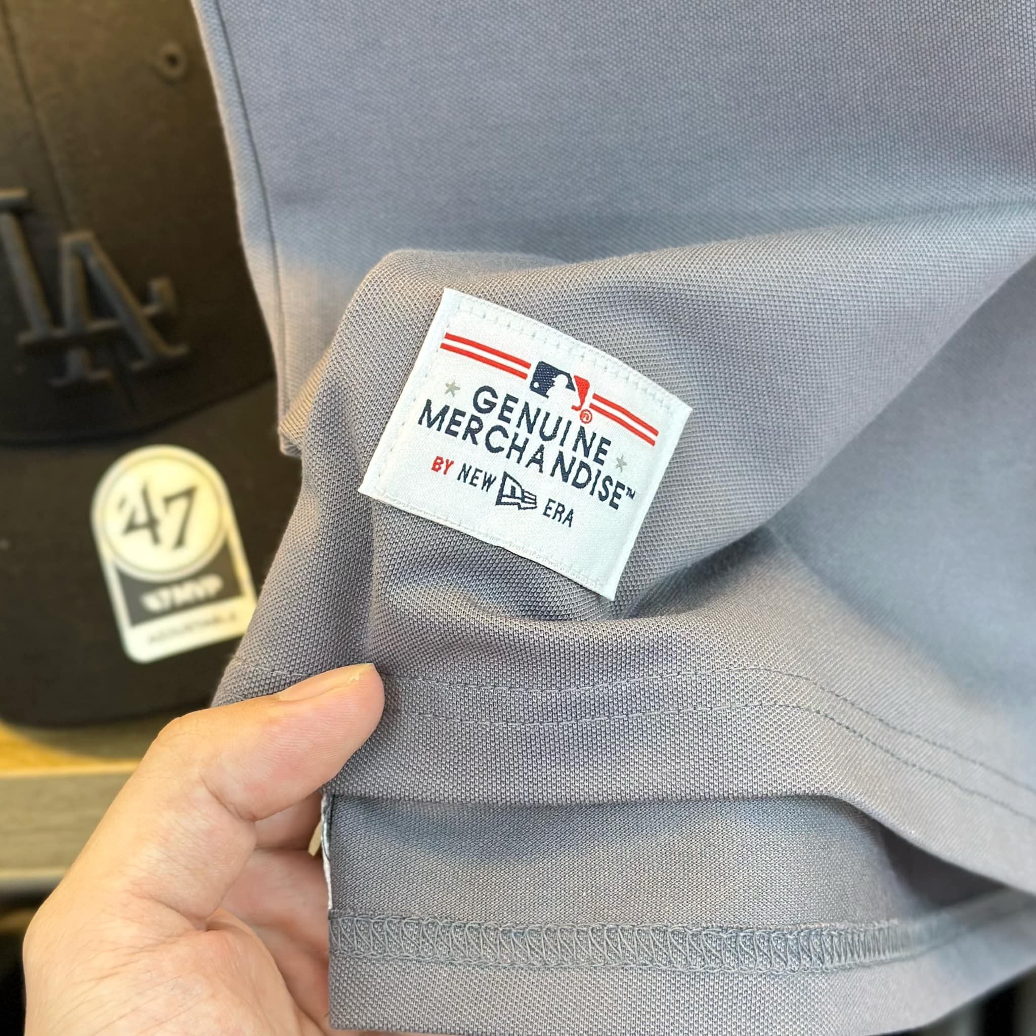  Áo Polo New Era x MLB New York Yankees Light Gray 13718756 