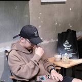  Mũ - Nón MLB Ny Đen Viền Trắng Logo Lớn Hàng Chính Hãng 