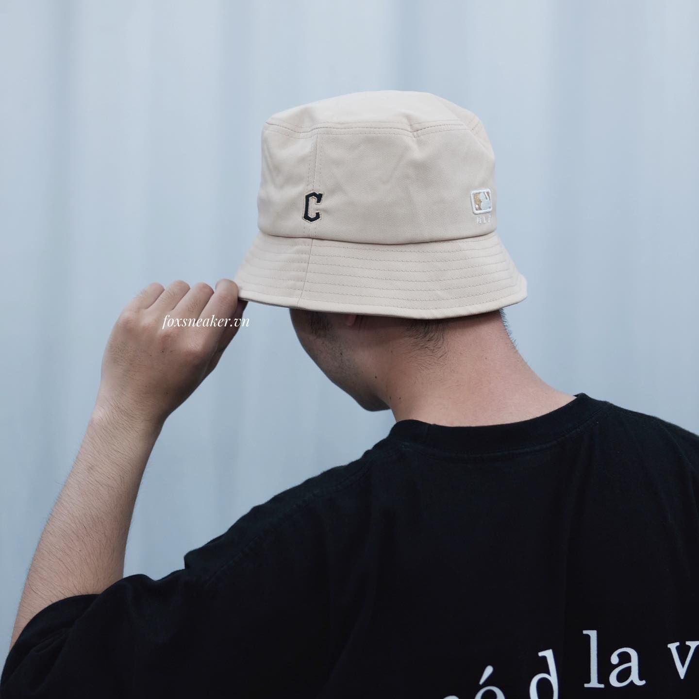  Mũ Nón MLB Bucket Varsity New York Yankees - Màu Begie Hàng Chính Hãng 