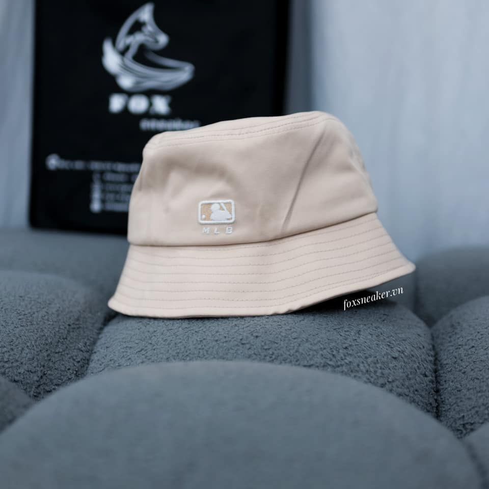  Mũ Nón MLB Bucket Varsity New York Yankees - Màu Begie Hàng Chính Hãng 
