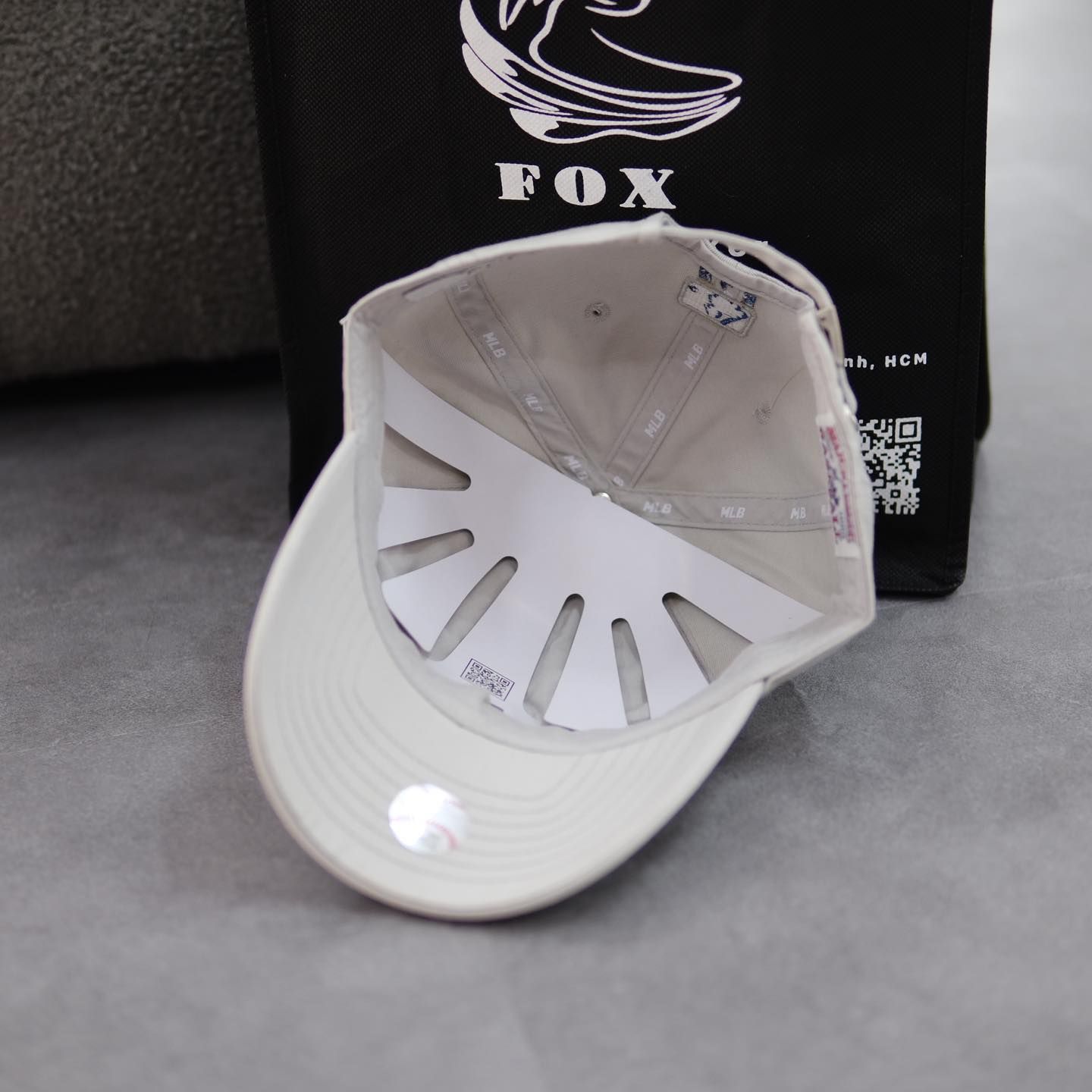  Mũ MLB N-Cover Slider Cap New York Yankees 3ACP6601N-50GRS Màu Xám 