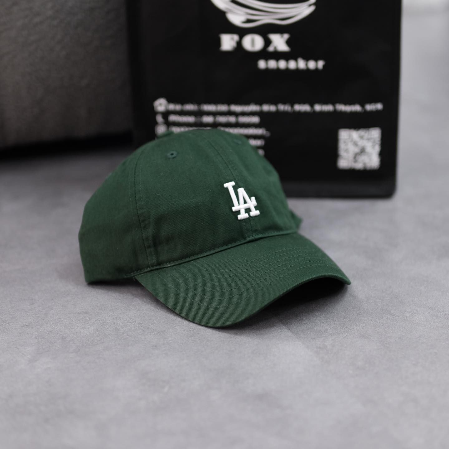 Mũ MLB Rookie Ball Cap LA Dodgers Green 3ACP7701N-07GNS Màu