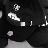  Mũ Nón MLB Màu Đen Logo Ny Bông 