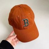  Mũ/Nón MLB Màu Nâu Logo Chữ B Thêu Hàng Chính Hãng - Fox Sneaker 