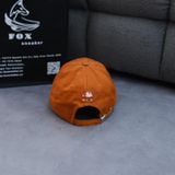 Mũ/Nón MLB Màu Nâu Logo Chữ B Thêu Hàng Chính Hãng - Fox Sneaker 