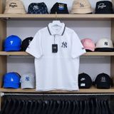  Áo Polo New Era x MLB Apparel New York Yankees 13516807 Màu Trắng  | Fox Sneaker 