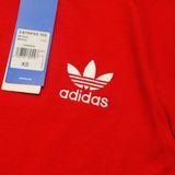  Áo Thun Adidas 3 Sọc Adicolor Màu Đỏ | H37756 Hàng Chính Hãng 