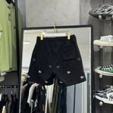  Quần Short New Era Ne Đen Thêu I 14187409 Hàng Chính Hãng 