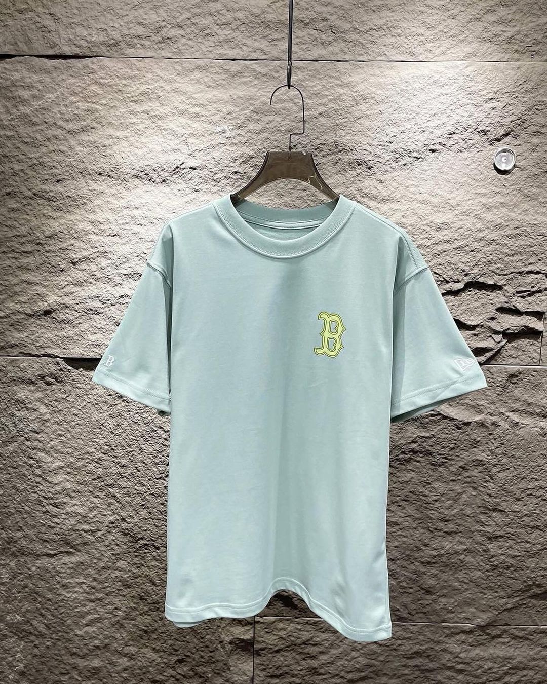  Áo Thun New Era B Xanh Kem I 14341310 Hàng Chinh Hãng 