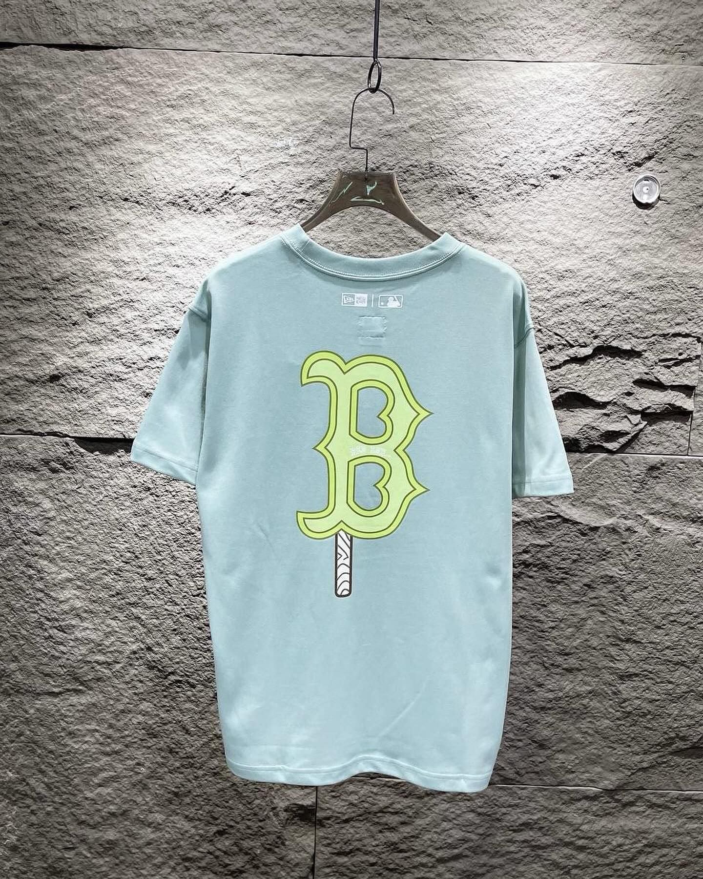  Áo Thun New Era B Xanh Kem I 14341310 Hàng Chinh Hãng 