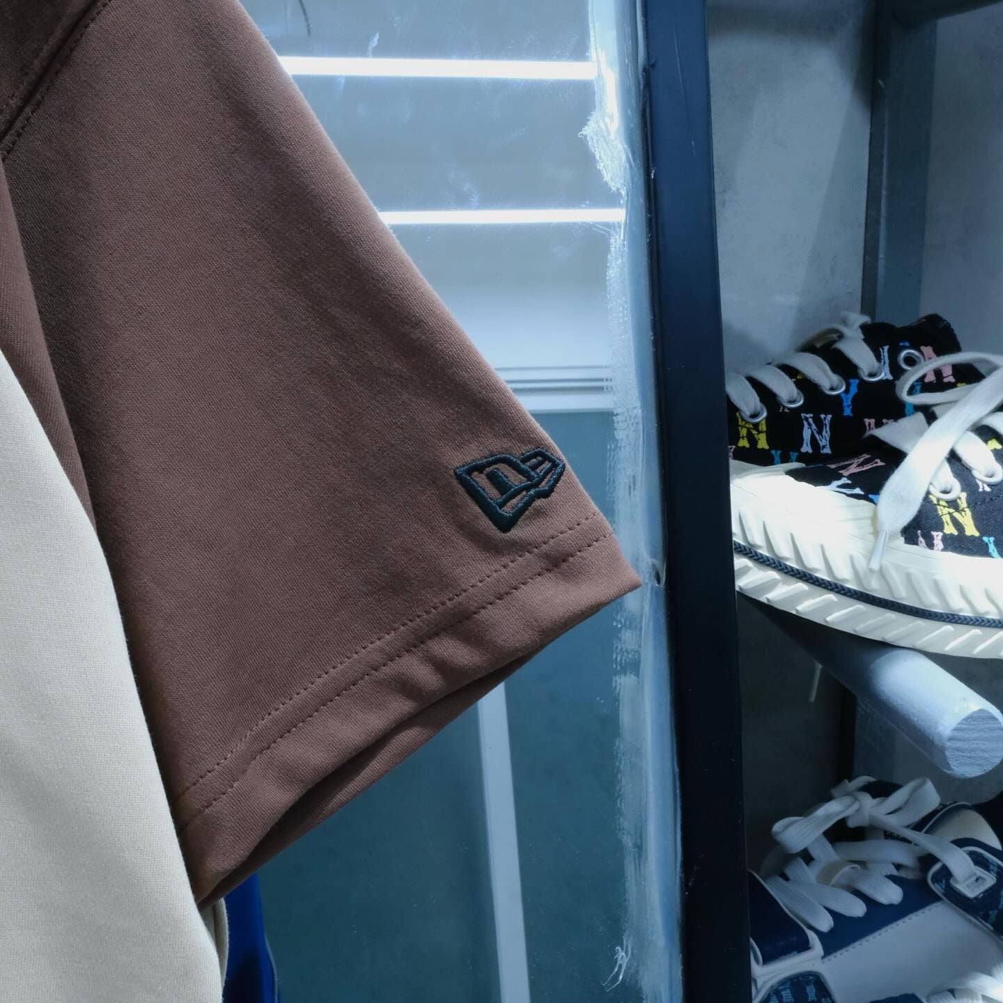  Áo Thun New Era Tay Nâu Trơn I 13586543  Hàng Chính Hãng 