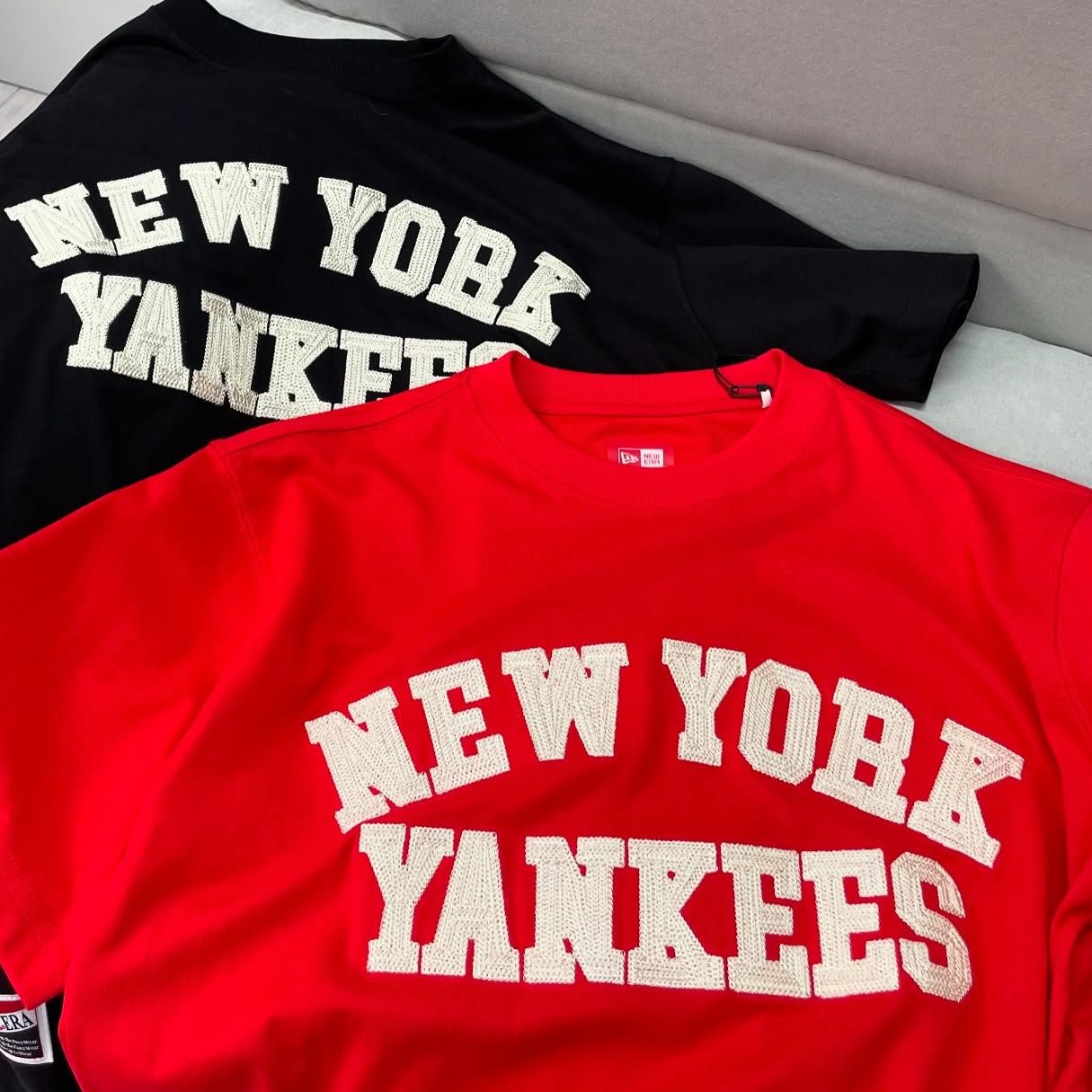  SALE - Áo Thun New Era Yankees Thêu Đỏ Hàng Chính Hãng CODE: 12556983 