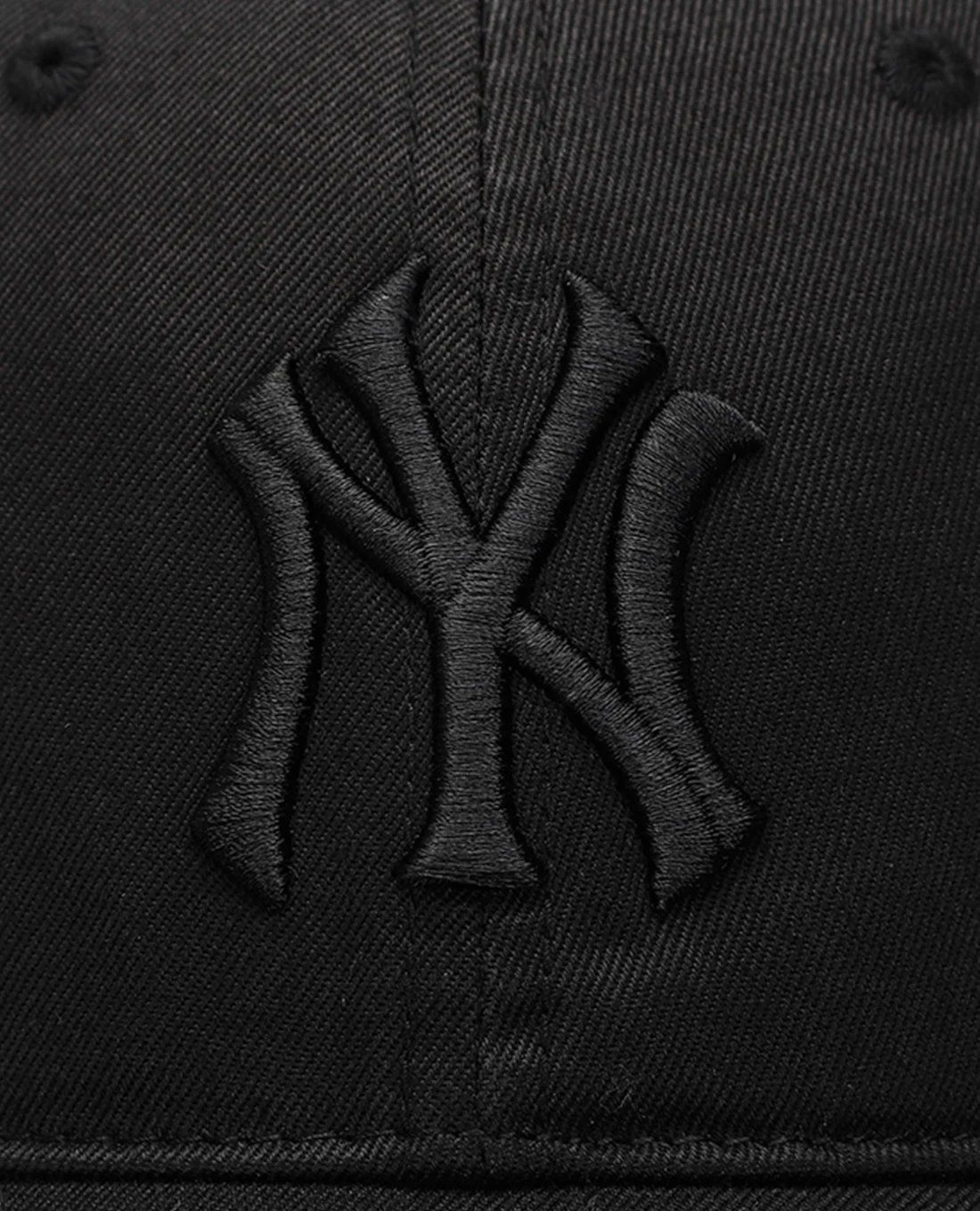  Nón MLB Ny Full Đen | 3ACP5501N Hàng Chính Hãng 