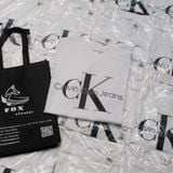  Áo Thun CK Màu Trắng | 40DC813 Hàng Chính Hãng 