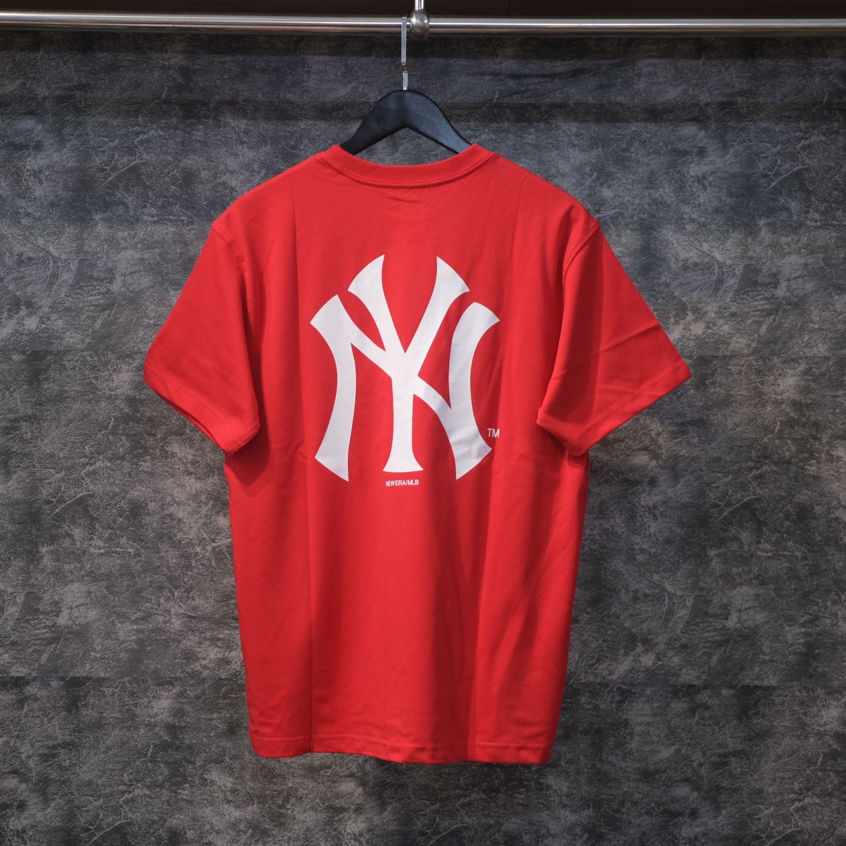 SALE - Áo Thun New Era Ny Đỏ Big Logo | 13366611 Hàng Chính Hãng 