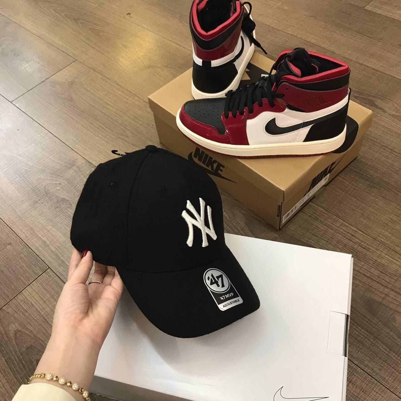  Mũ Nón NY Brand 47 Đen Hàng Chính Hãng 