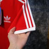  Áo Thun Adidas 3 Sọc Adicolor Màu Đỏ | H37756 Hàng Chính Hãng 