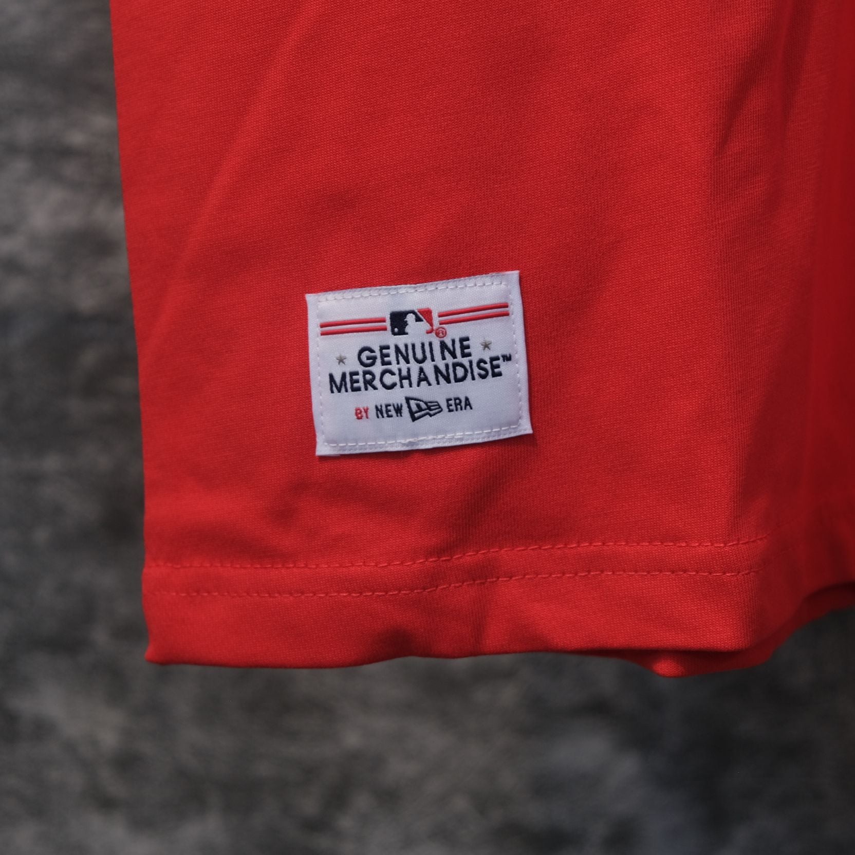  SALE - Áo Thun New Era Ny Đỏ Big Logo | 13366611 Hàng Chính Hãng 