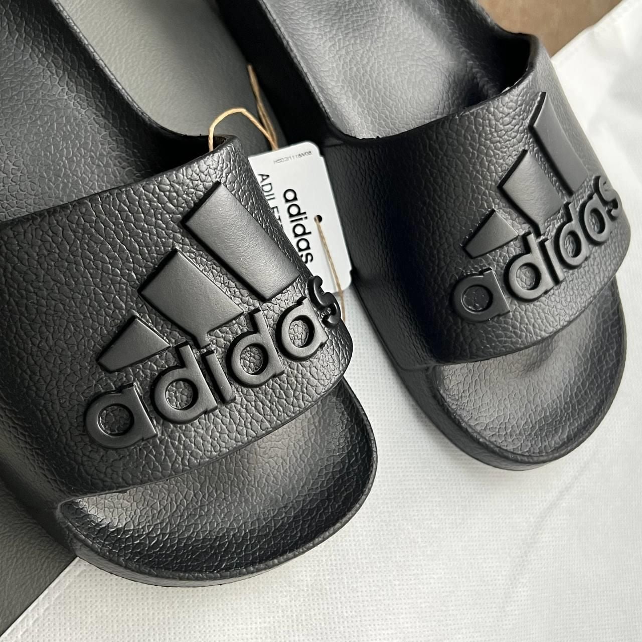  Dép Adidas Adilette Aqua Slides Đen Full V2 IF7371 