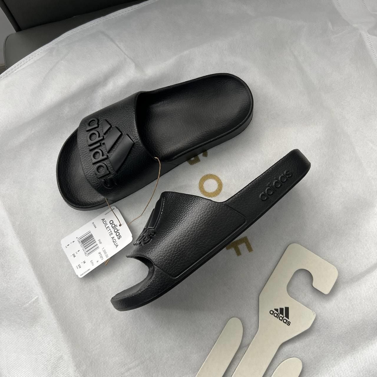  Dép Adidas Adilette Aqua Slides Đen Full V2 IF7371 
