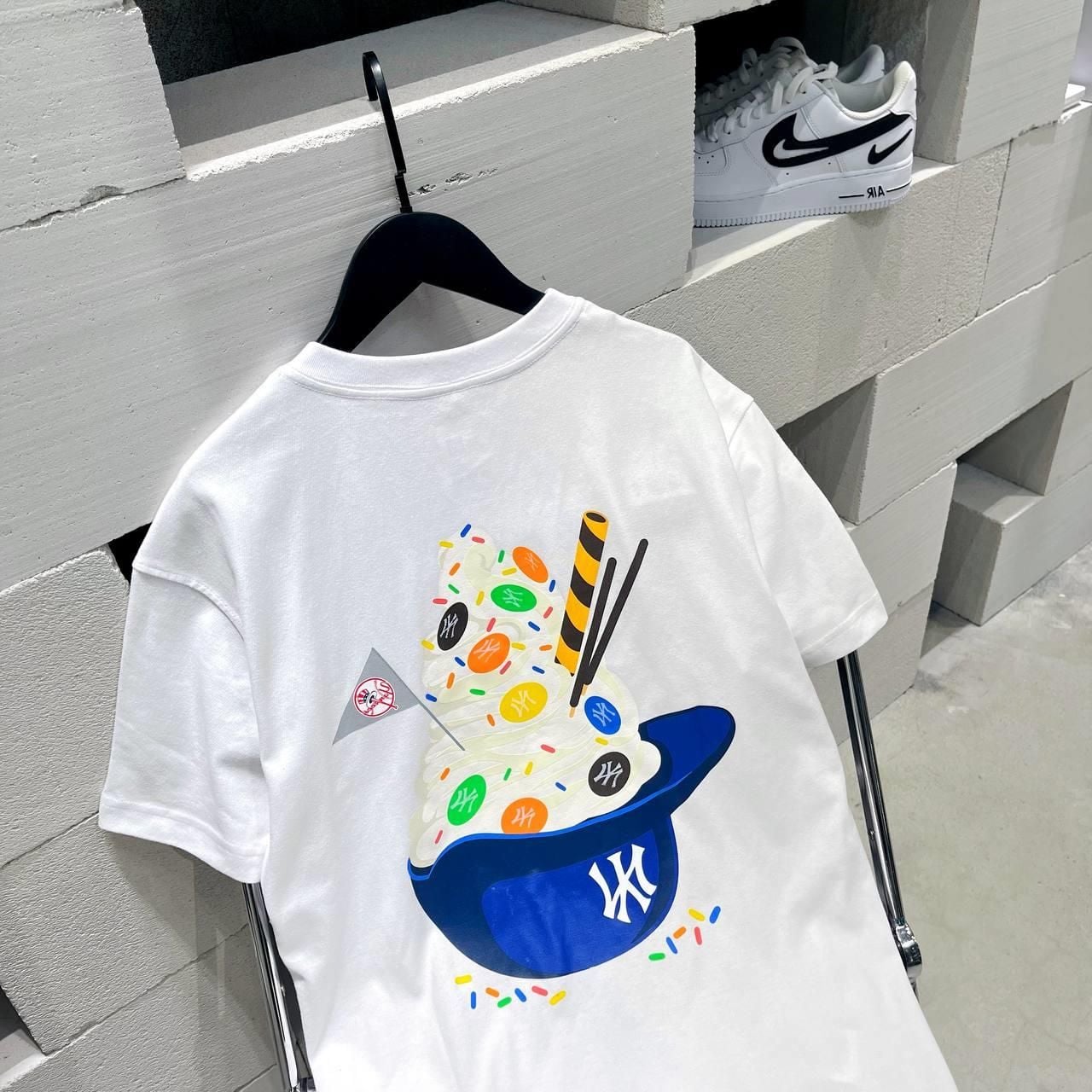  SALE - Áo Thun New Era MLB 7 Innings Stretch 2 White 13086606 