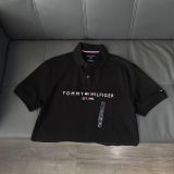 Áo Polo Tommy Hilfiger 1985 Logo Black 78J6983 001 Hàng Chính Hãng