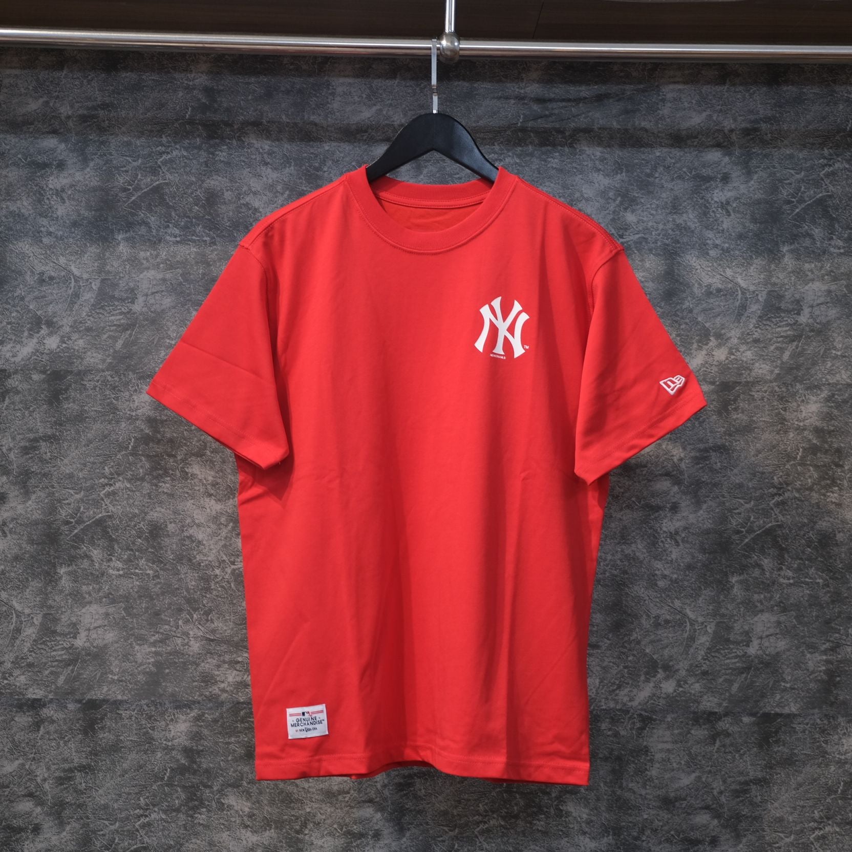  SALE - Áo Thun New Era Ny Đỏ Big Logo | 13366611 Hàng Chính Hãng 