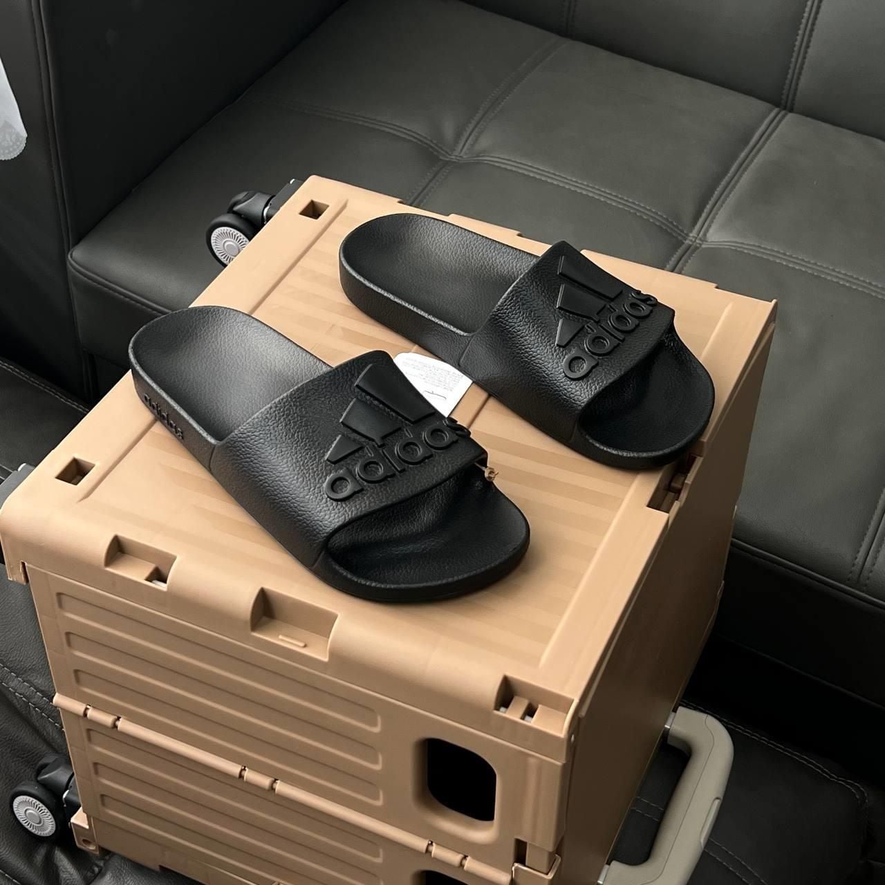  Dép Adidas Adilette Aqua Slides Đen Full V2 IF7371 