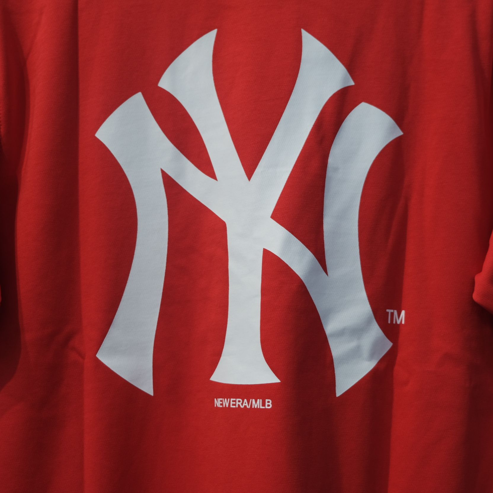  SALE - Áo Thun New Era Ny Đỏ Big Logo | 13366611 Hàng Chính Hãng 