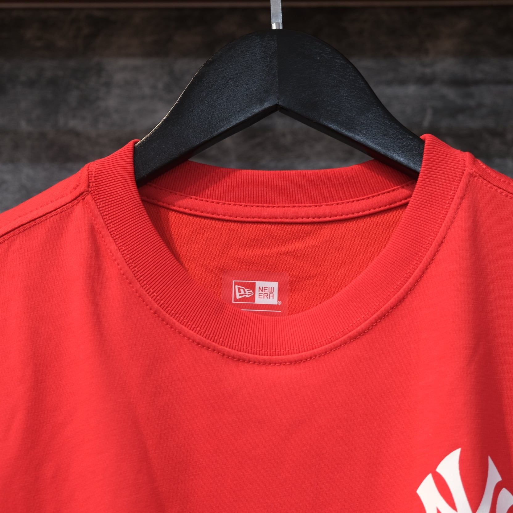  SALE - Áo Thun New Era Ny Đỏ Big Logo | 13366611 Hàng Chính Hãng 