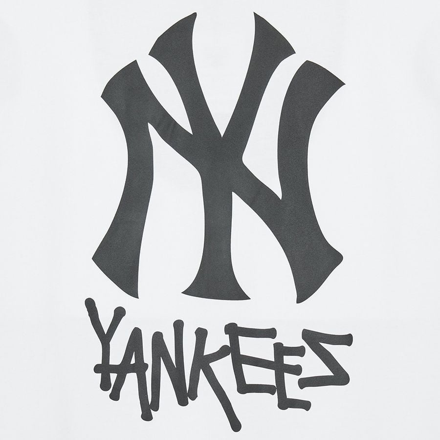  Áo Thun MLB Ny Yankees 3ATSB1843-50WHS Màu Trắng Chính Hãng 