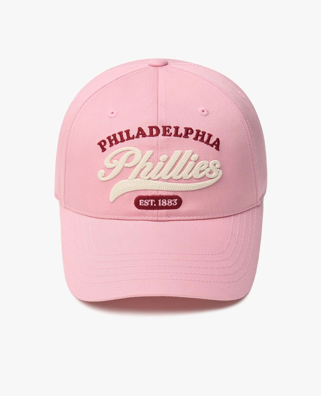  Mũ Nón MLB Philadelphia Phillies Hồng Hàng Chính Hãng 3ACPVL24N-10PKM 