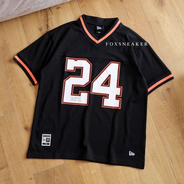  Áo Thun Jersey New Era 24 Đen Chính Hãng | 13883940 