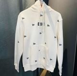  Hoodie New Era Thêu Màu Kem | 13540522 Hàng Chính Hãng 