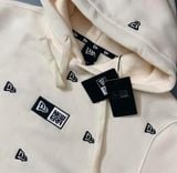  Hoodie New Era Thêu Màu Kem | 13540522 Hàng Chính Hãng 