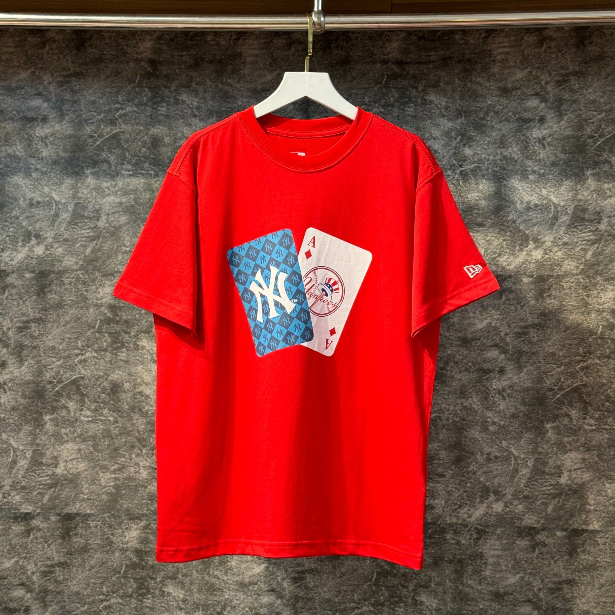  SALE - Áo Thun New Era Xì Rô Đỏ | 13302546 Hàng Chính Hãng 