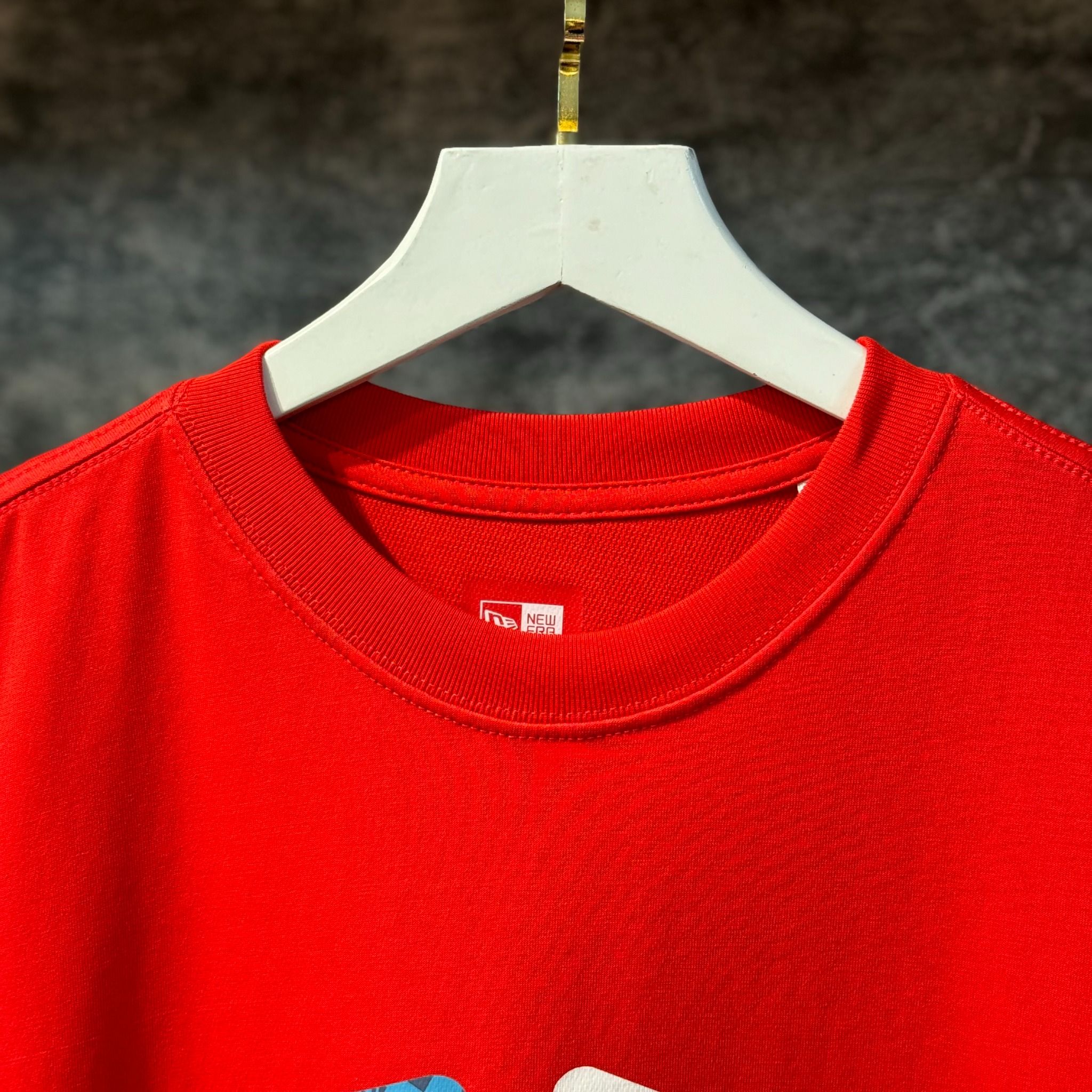  SALE - Áo Thun New Era Xì Rô Đỏ | 13302546 Hàng Chính Hãng 