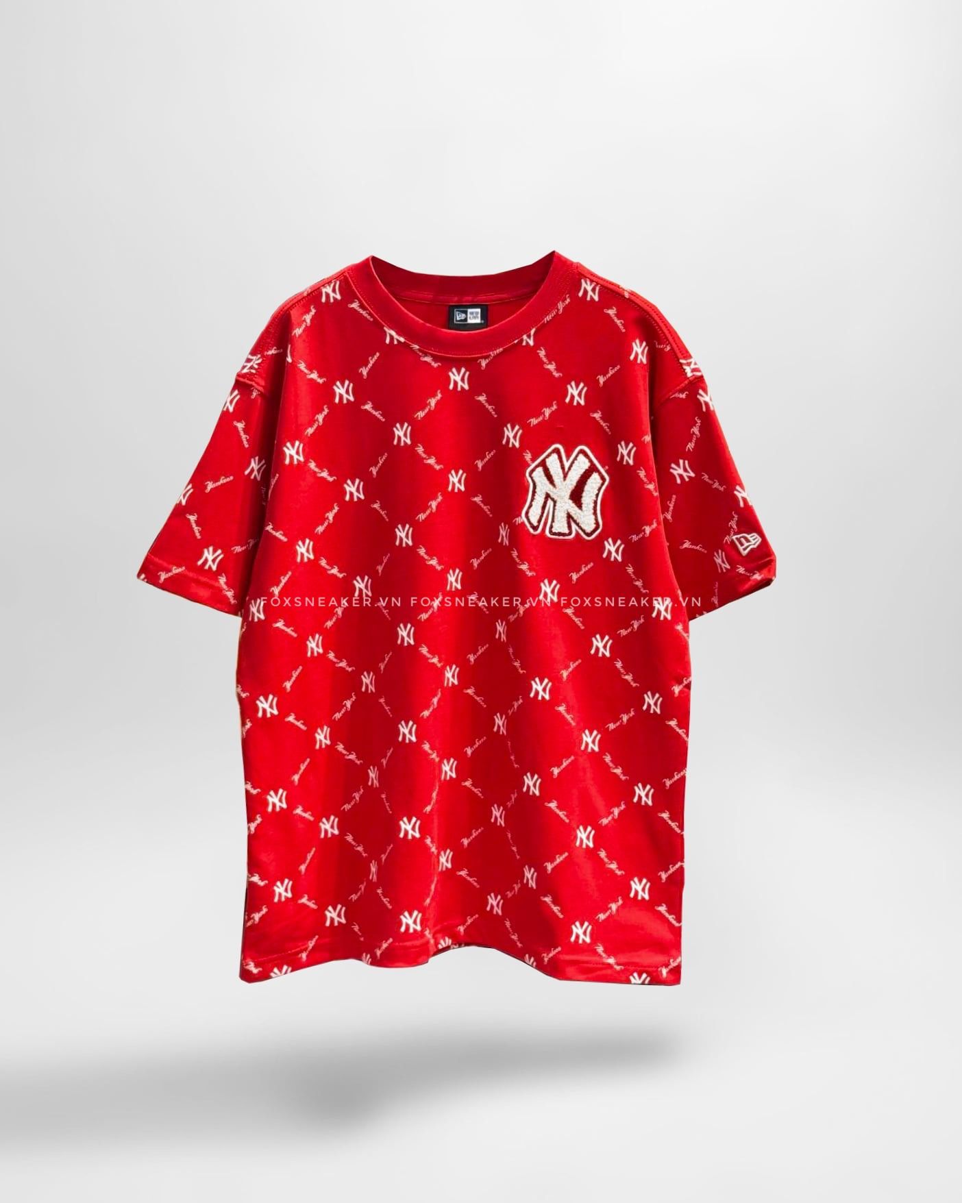  SALE - Áo Thun New Era Ny Dia Mono Đỏ | 19500189 Hàng Chính Hãng 