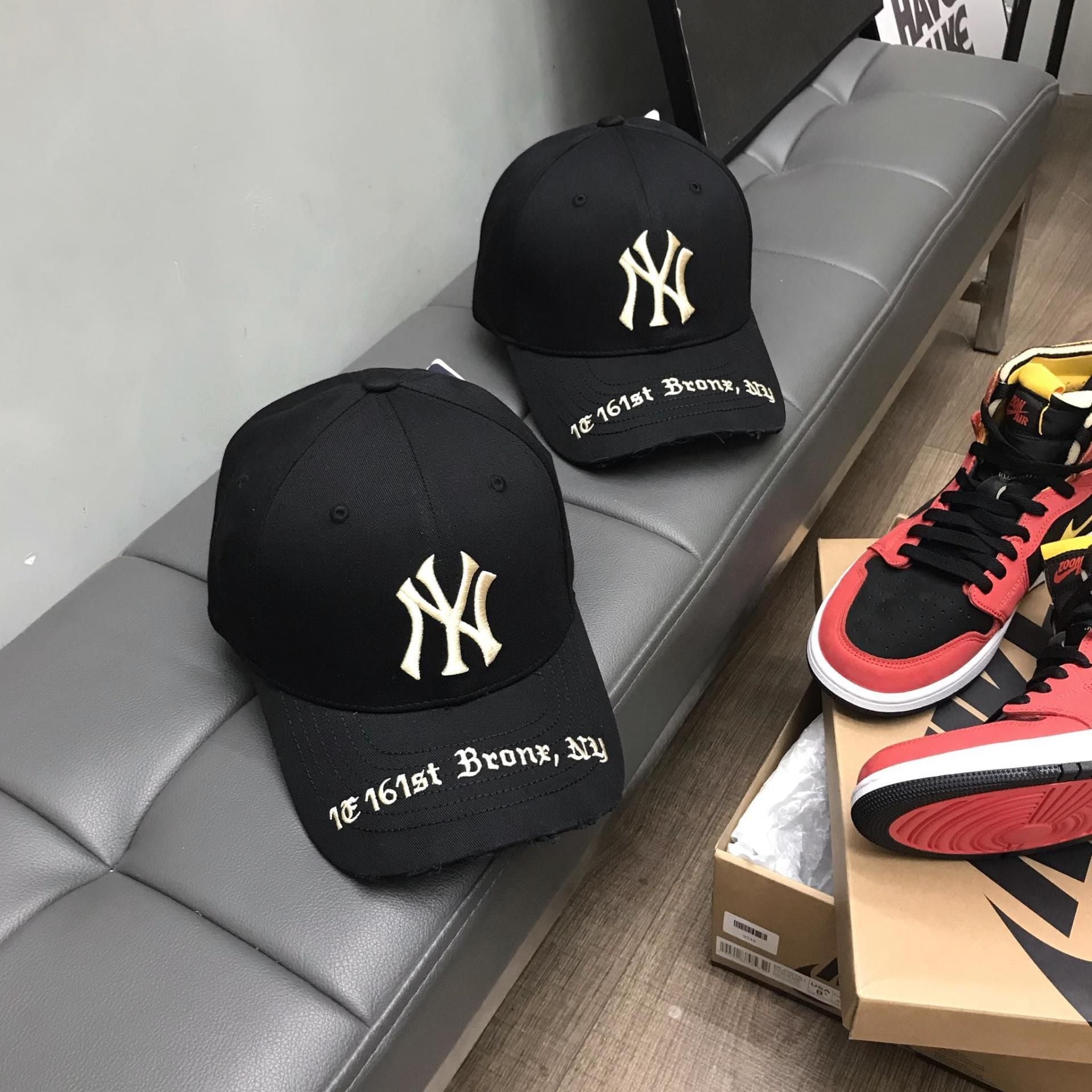  Mũ Nón MLB Gothic Address Structure New York Yankees 3ACPK02N 50BKS 