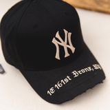  Mũ Nón MLB Gothic Address Structure New York Yankees 3ACPK02N 50BKS 